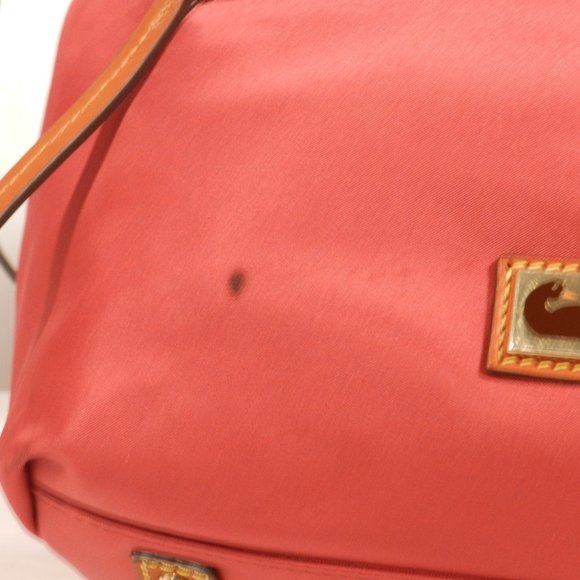 Dooney & Bourke Nylon HoBo - Raspberry mark on rt. - Picture 9 of 9